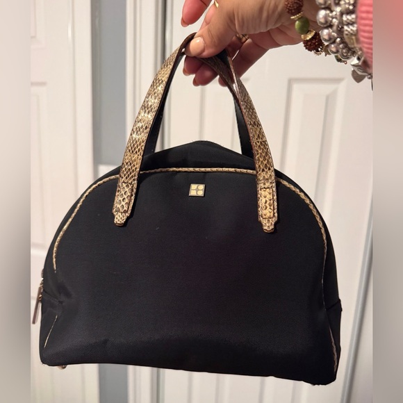 Kate Spade Small Nylon Bowler Snake Skin 
Women’s - Picture 4 of 8